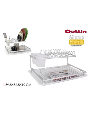 by01010270456 - egouttoir vaisselle alum 39.5x32.5x19cm