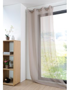 r61697003vl - voilage monna lin 135x260 - lin