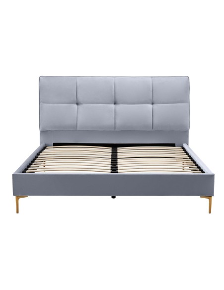 lit huygens  140 cm terracota/rose bluvel 52