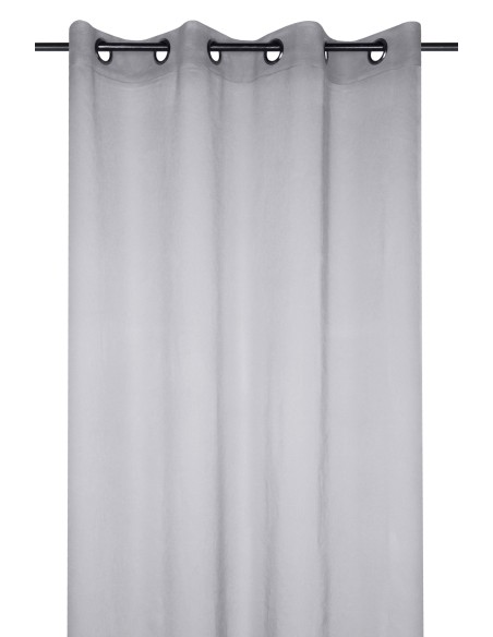 r61697005vl - voilage monna gris 135x260 - gris