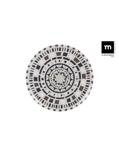 b26100d - assiette plate 26cm barroc monaco ecla