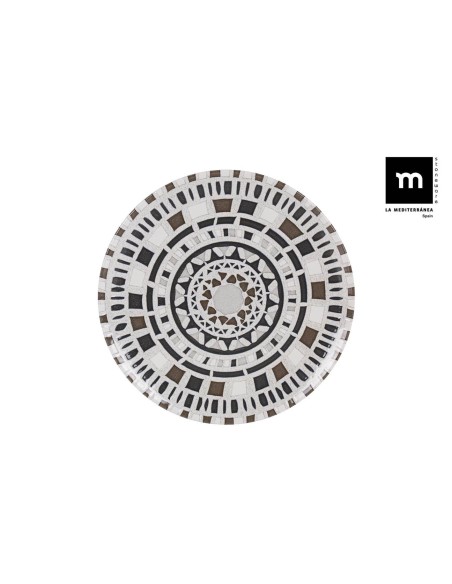 b26100d - assiette plate 26cm barroc monaco ecla