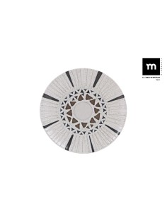 b26104d - assiette dessert 20cm barroc monaco ec