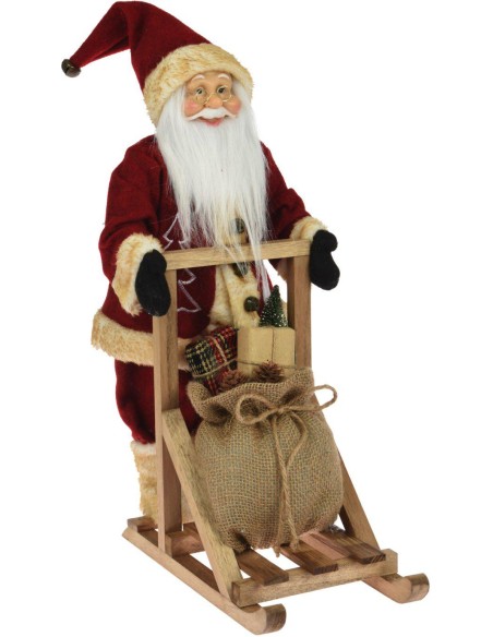 ask000830-pere noel traineau debout bord