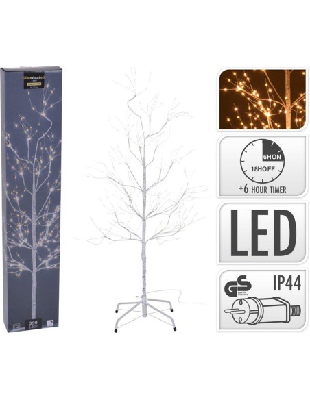 axz203000-sapin h120cm 390 led blanc