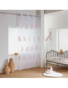 1625983-panneau a oeillets 140 x 240 cm voile brode efira nude