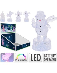 ax5305970-figurine noel 5x9cm 4ass