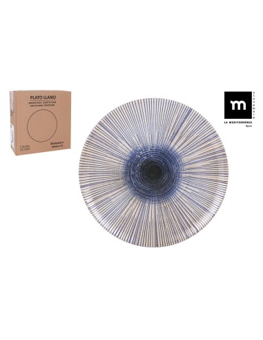 b26100a - assiette plate 26cm irys monaco ecla