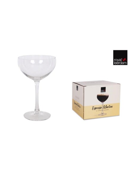 set 4 coupes e. martini 24cl cocktails