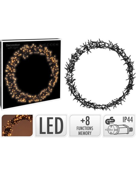 ax8107010-anneau 48cm 400 led blanc chd