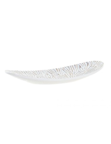 ld-189632-centre de table r&eacute:sine 37x16x5 blanc