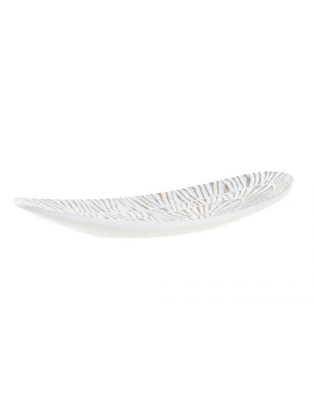 ld-189632-centre de table r&eacute:sine 37x16x5 blanc