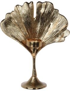 a98016120-tealight holder leaf on stand