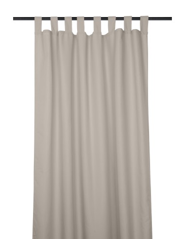 jackson rideau pattes 135x260 taupe - 100% pe - pcb 6