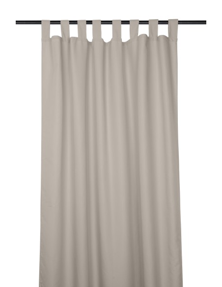 jackson rideau pattes 135x260 taupe - 100% pe - pcb 6