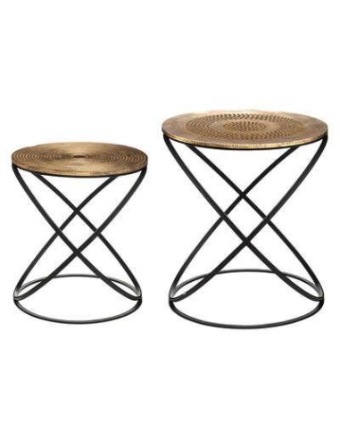 157233 - table cafe met etnik cuiv - s