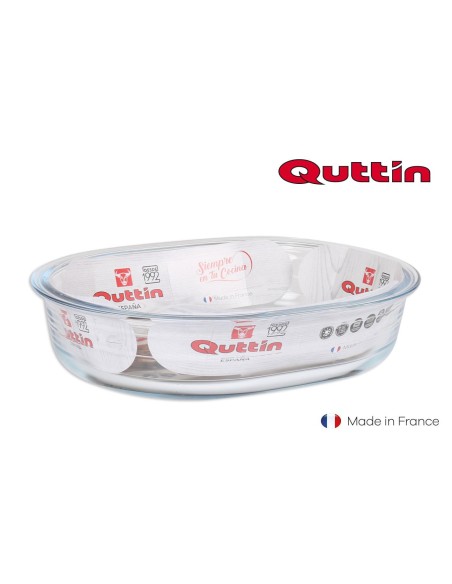 moule tarte verre oval 25cm quttin