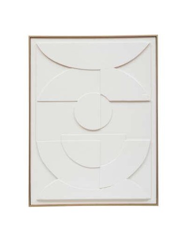 195254 - deco mur 3d louna bl 75x55