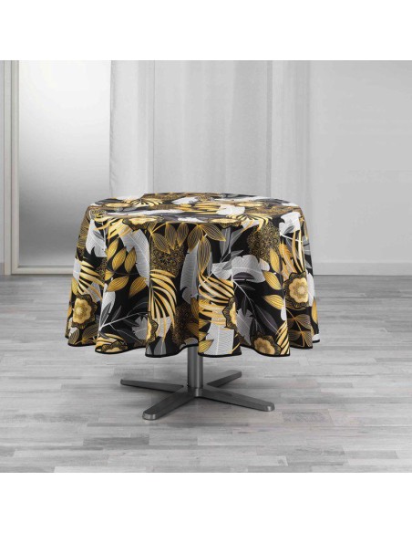 nappe ronde (0) 180 cm polyester imprime hannae