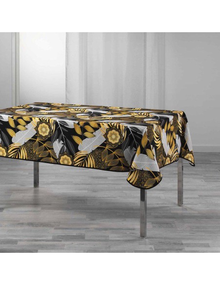 1722709-nappe rectangle 150 x 240 cm polyester imprime hannae