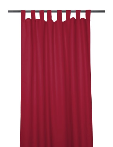 jackson rideau pattes 135x260 rouge - 100% pe - pcb 6