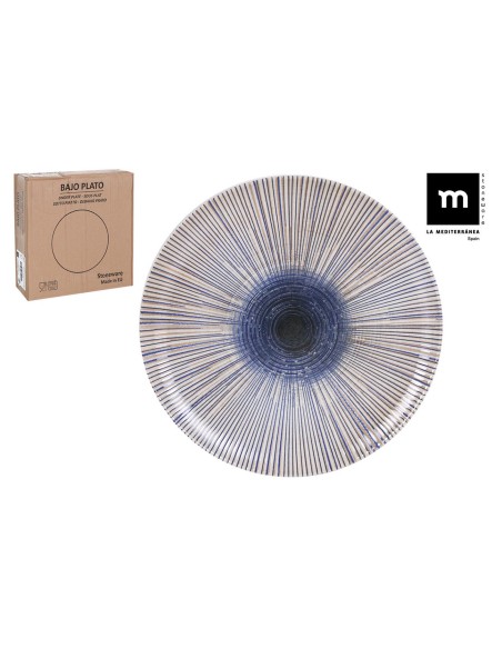 b26106a - plat rond 32.5cm irys monaco brillo