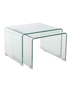 mb-175482-table auxiliaire set de 2 verre 48x45x31,5 12 mm.