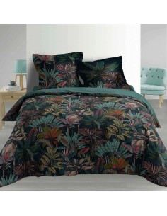 parure 3 p. 260 x 240 cm percale imp. 78 fils allover candice