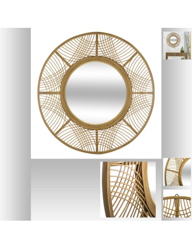 169342 - miroir bambou ina d70