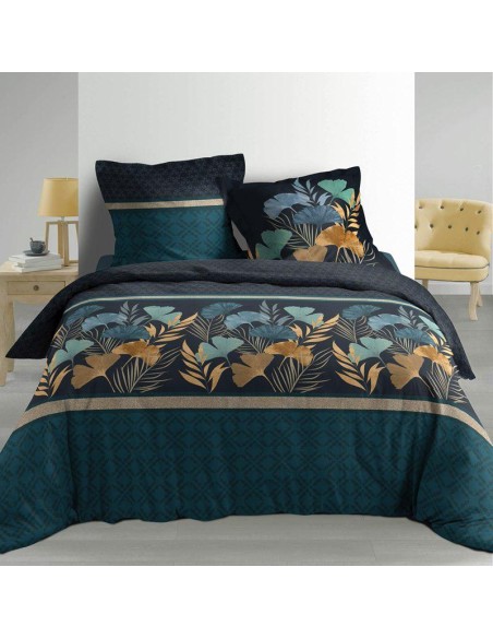 parure 3 p. 260 x 240 cm percale imp. 78 fils allover blondy