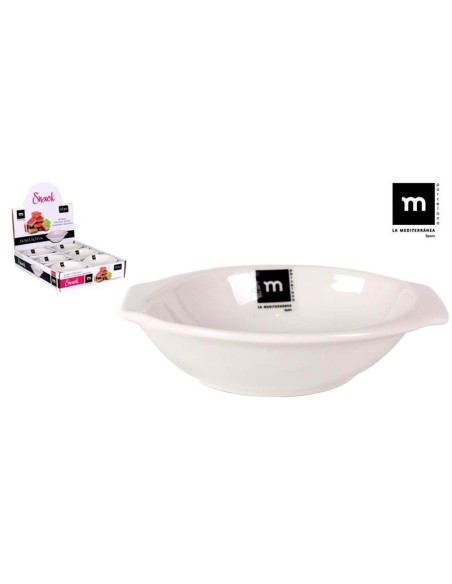 95013 - bol porcelaine 14.3x11.5x3.8cm blanc sna