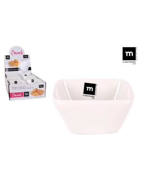 95004 - bol porcelaine 10.3x10.3x4.2cm blanc sna