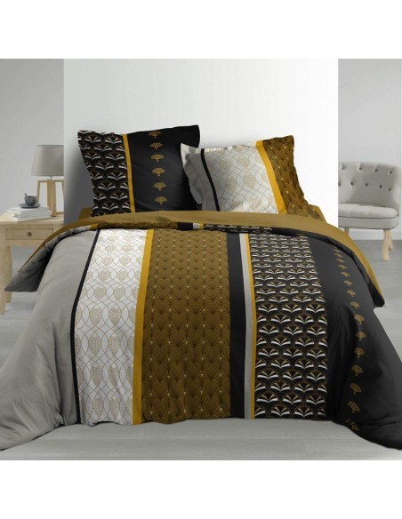 parure 3 p. 260 x 240 cm percale imp. 78 fils allover smarty