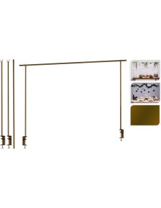 nbd200300-lever for table metal gold