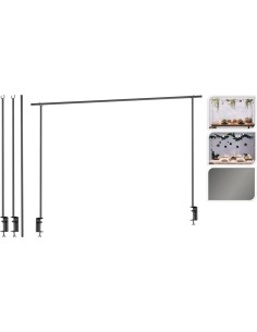 nbd200310-lever for table metal silver