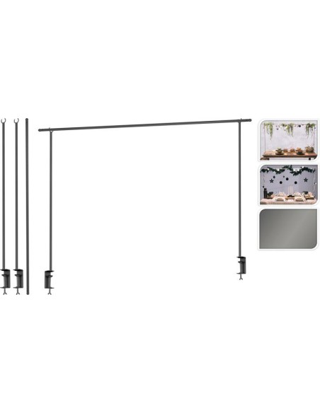 nbd200310-lever for table metal silver