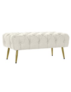 banquette polyester métal 103x46x42 cr me