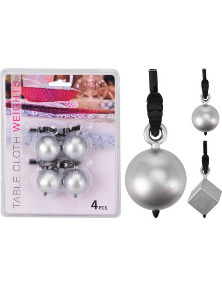 170425010-poids serre-nappe set 4 - 2ass