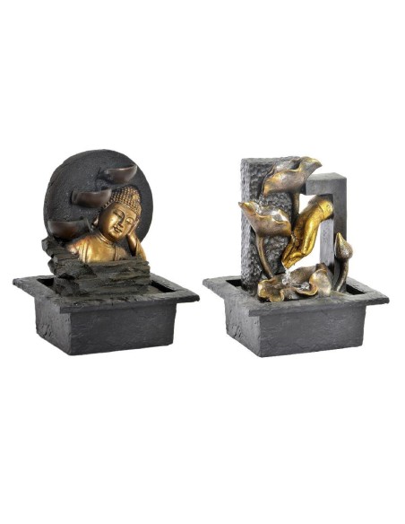 fu-186262-fontaine résine 21x19x27 bouddha 2 mod.