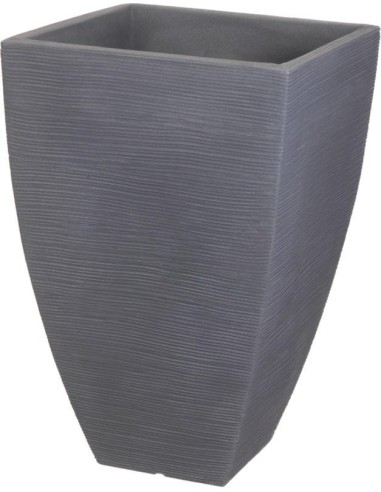 y54191550-pot de fleurs d40xh60cm gris c