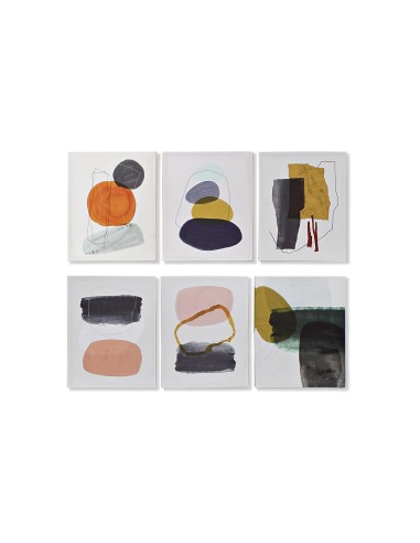 tableau toile pin 40x1,8x50 abstrait 6 mod.