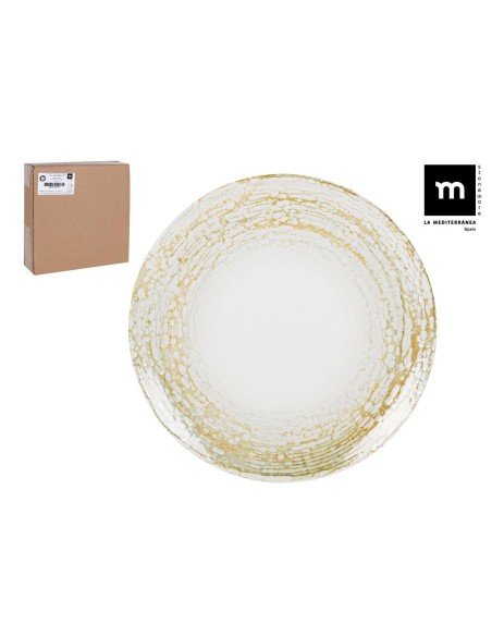 assiette plate 26cm sasha monaco ecla