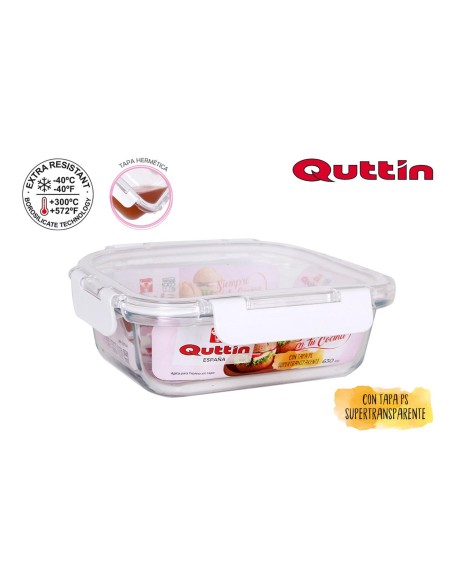 boite rect.couv.hermetique