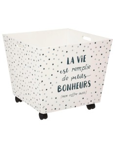 coffre xxl forme evase bleu