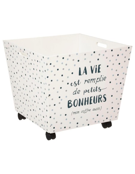 coffre xxl forme evase bleu