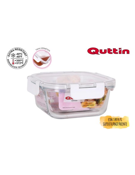 boite carree couv.hermetique