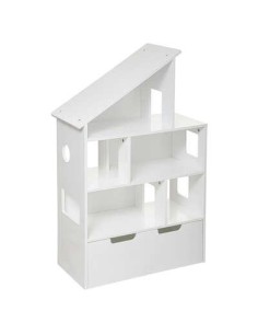 174134 - jeu maison + coffre mdf blc