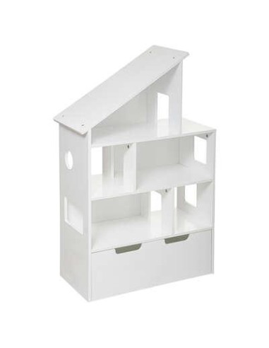 174134 - jeu maison + coffre mdf blc
