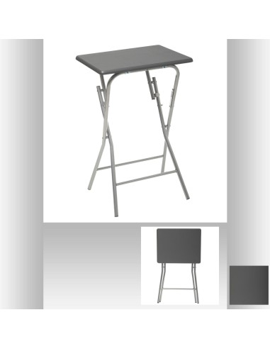 table pliante 1p 48x38cm gris