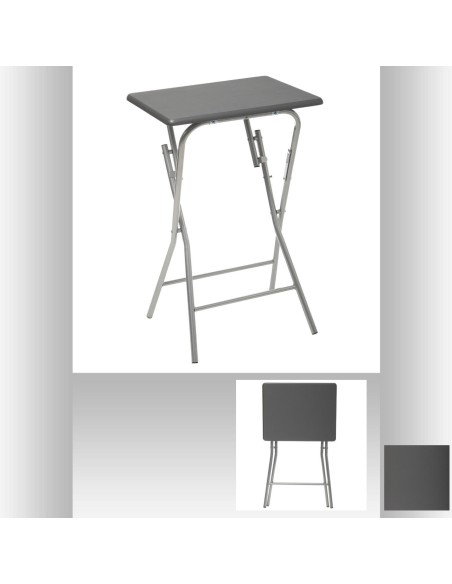 table pliante 1p 48x38cm gris